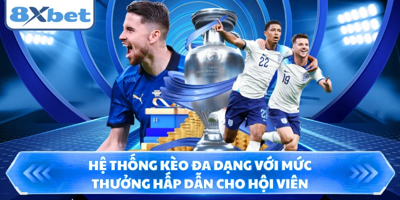 Hệ thống kèo đa dạng với mức thưởng hấp dẫn cho hội viên 
